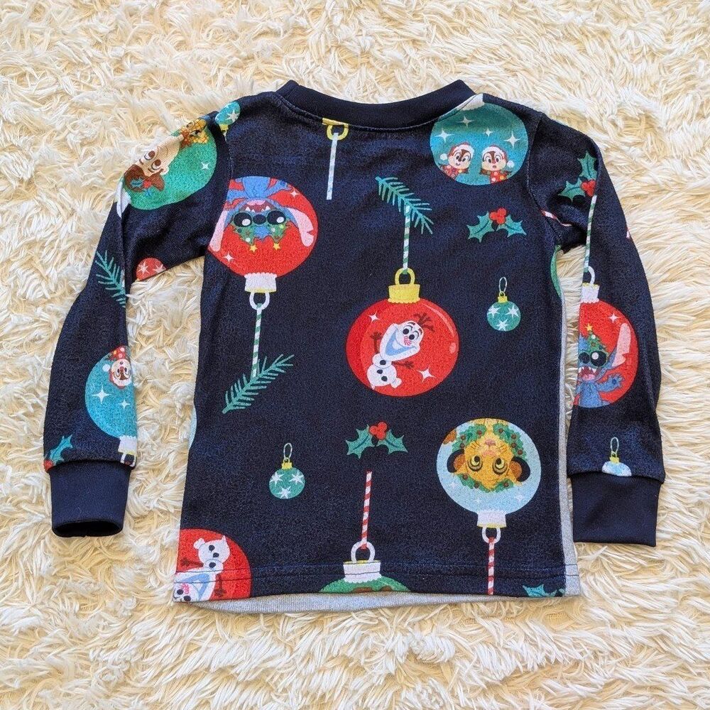 Disney Boys Size 3T 100th Anniversary Holiday Matching Long Sleeve Pajama Set - Picture 3 of 6